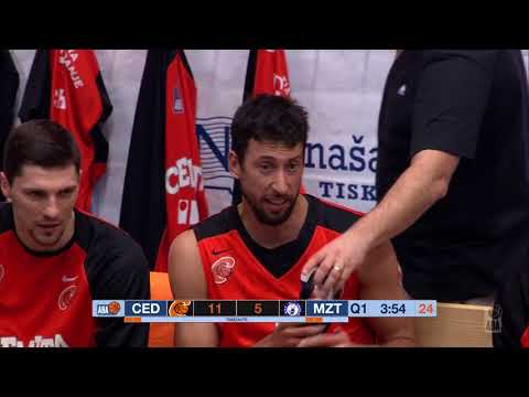 ABA Liga 2017/18, Round 10 match: Cedevita - MZT Skopje Aerodrom (2.12.2017)