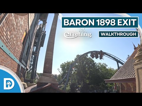 👣 Efteling Walkthrough: Baron 1898 Uitgang | Efteling 2025