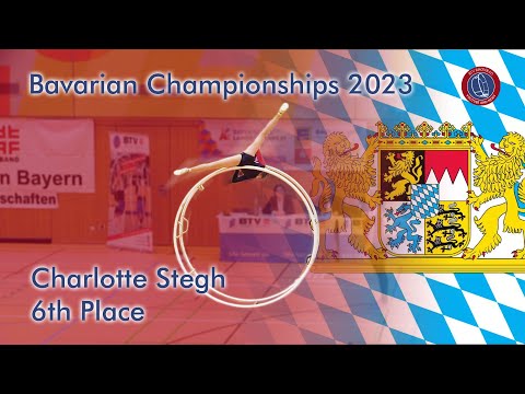 Charlotte Stegh Bavarian Championships 2023 in Gymwheel Age Group 15 16 6th Place
