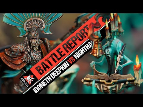 Idoneth Deepkin vs Nighthaunt | Age of Sigmar Battle Report
