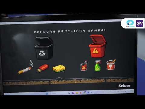 Game pilah sampah  