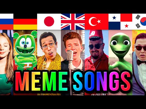 MEME SONGS FROM DIFFERENT COUNTRIES