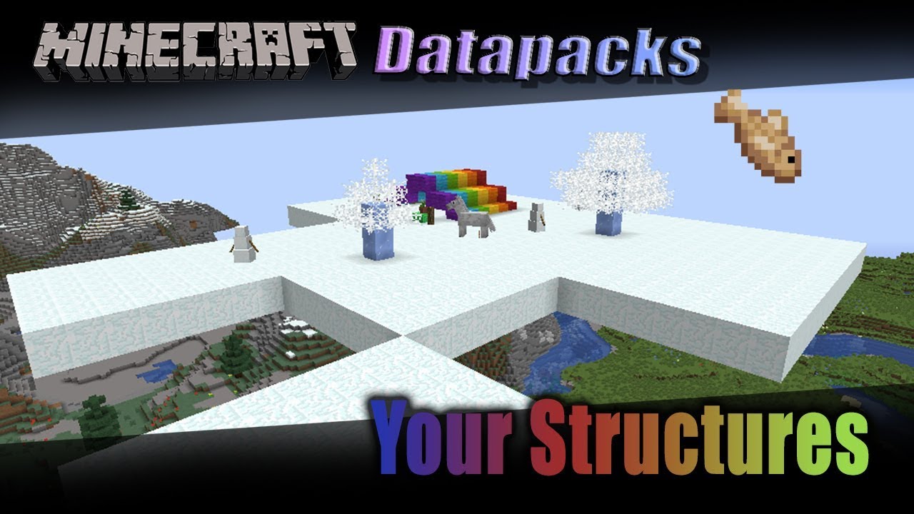 Minecraft Datapacks 1.14: Your Structures