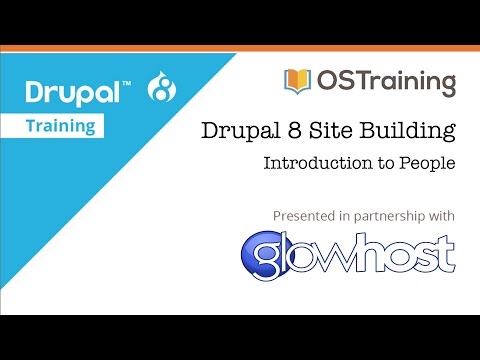 Drupal 8 Site Building Lesson 1 Introduction to the Course