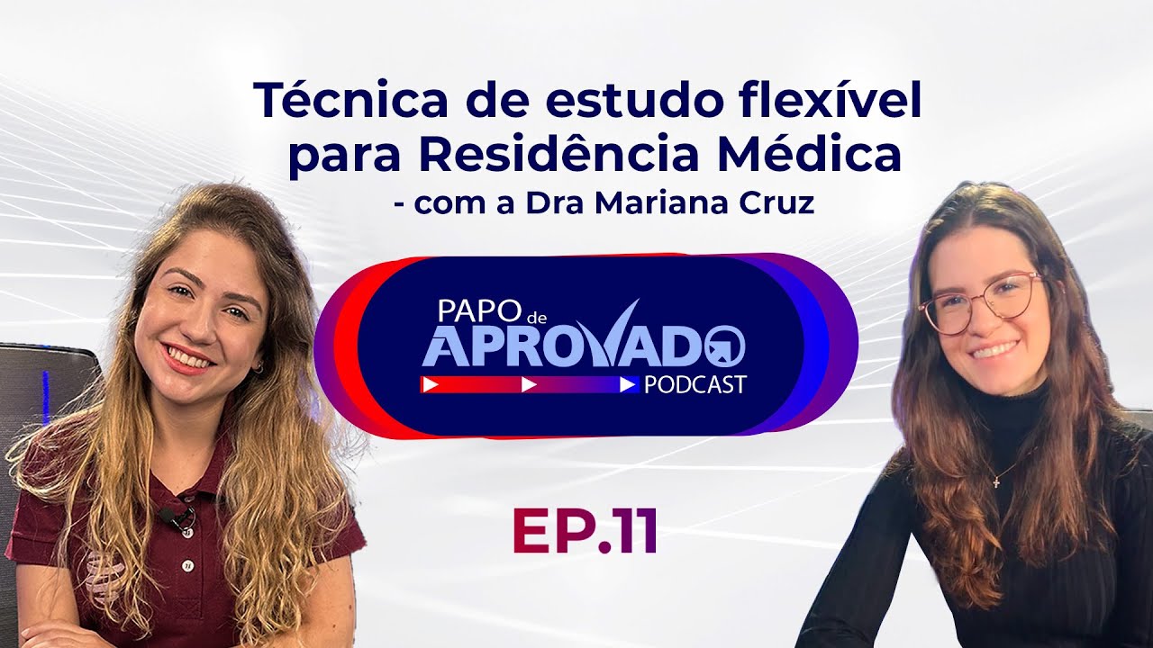 1º lugar na residência médica de G.O da USP-SP com Mariana Cruz - Papo de Aprovado EP. 11