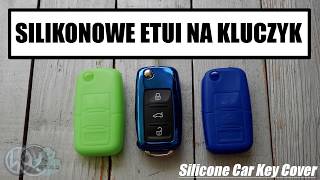 Gadżety do Auta Etui Na Kluczyk VW Skoda Kaktus Silicone Car Key Cover Accessories