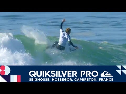 Bourez vs. Colapinto vs. Mendes - Round One, Heat 10 - Quiksilver Pro France 2018