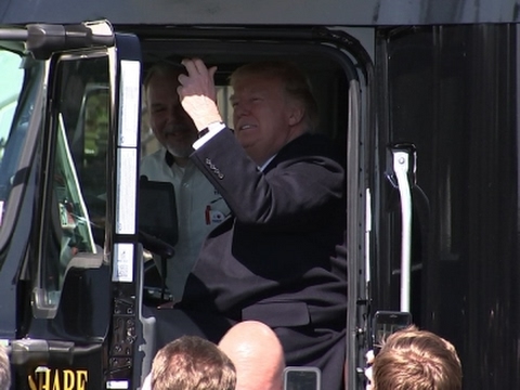 Trump Meets Trucking Reps, Talks Health Care