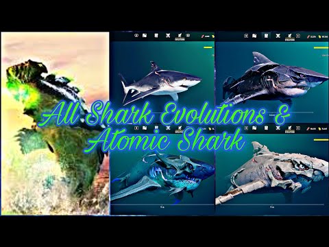 Maneater: All Shark Evolutions Including Atomic Shark & Gameplay