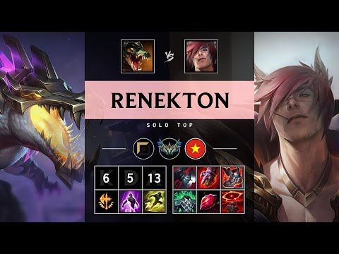 Renekton Top vs Sett - VN Challenger Patch 25.16