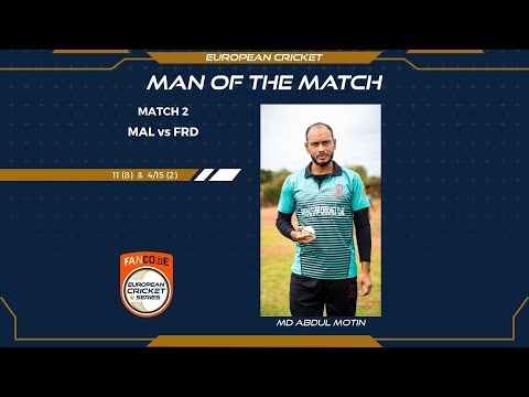 Md Abdul Motin making it happen on opening day of FanCode ECS Portugal Cartaxo