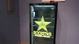 IDW GCG-12-N12EB Beverage Cooler w/ light up Rockstar logo