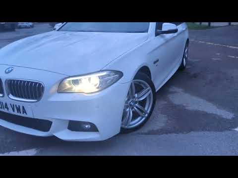 BMW 520D WHITE TOURING F11 102790 MILES 2 OWNERS ANDROID HU £11995