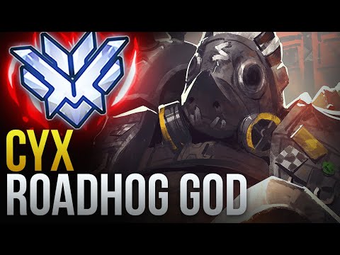 "CYX" RANK 1 NUTTY ROADHOG - Overwatch Montage