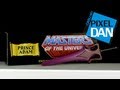 Icon Heroes Masters of the Universe Prince Adam Power Sword Letter Opener Video Review