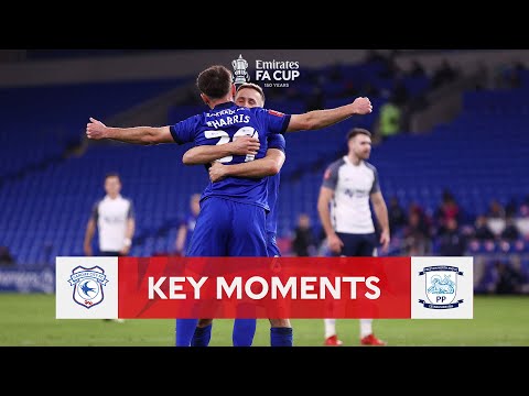 Cardiff City v Preston North End | Key Moments | Third Round | Emirates FA Cup 2021-22
