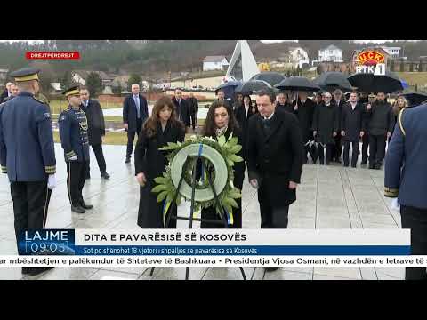 Krerët e shtetit homazhe në Prekaz në 18 vjetorin e Pavarësisë  17.02.2026