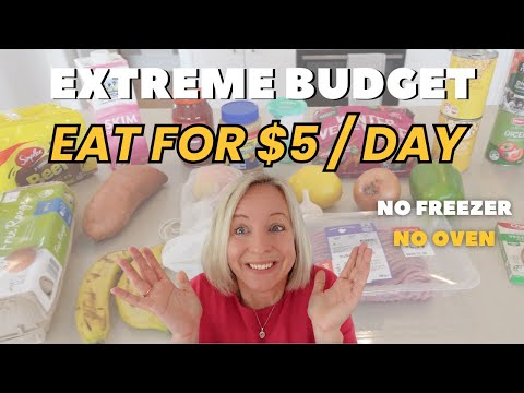 I Ate for $5 a Day: Full Week Meal Plan from ALDI Australia (Budget Challenge)