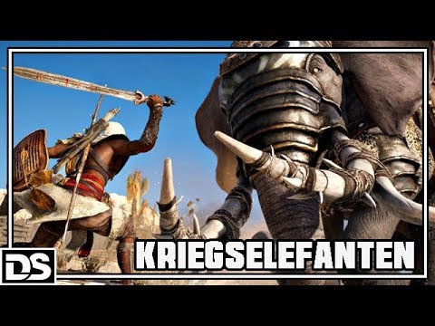 Assassin's Creed Origins Gameplay German #57 - Legendäre Kriegselefanten (Let's Play Deutsch)