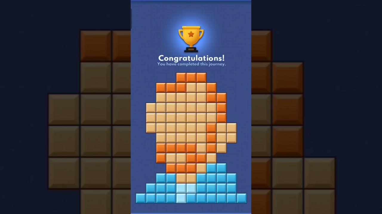 Block blast adventure mode I finish all levels #subscribe #like #comment #share #shorts #fyp #games