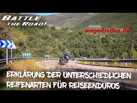 Tire options for travel enduros by mopedreifen.de