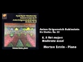 Morton Estrin, Piano - Anton Rubinstein Six Etudes, Op. 23 - 04 E f lat major: Moderato assai