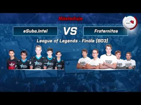 MČR 2015 - záznam finále LoL mezi Fraternitas a eSuba