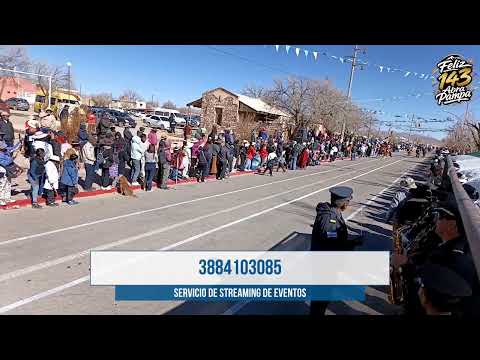 DESFILE CIVICO MILITAR Y GAUCHO  ABRA PAMPA 143 AÑOS