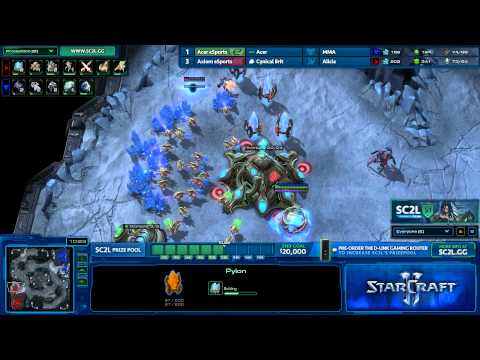 SC2L Week 3 - Axiom vs Acer G5