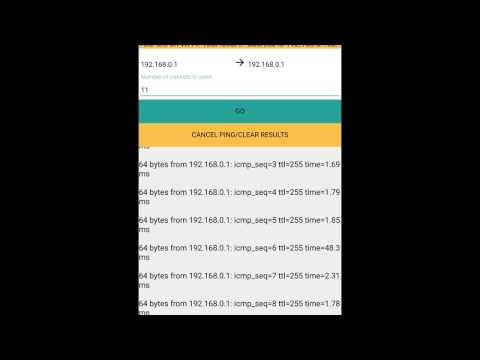 Ping Range of IP Addresses