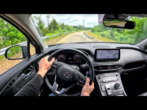 2023 Hyundai Santa Fe PHEV Limited - POV Test Drive (Binaural Audio)