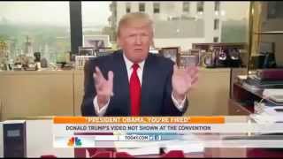 Donald Trump Fires Obama