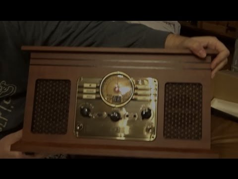 Victrola 6 in 1 Turntable Unboxing (5-9-16)