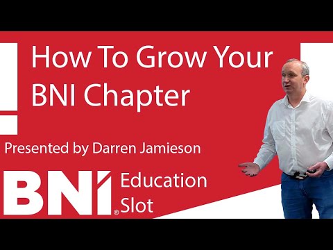 How To Grow Your BNI Chapter - The Single Best Tip You'll Ever Hear