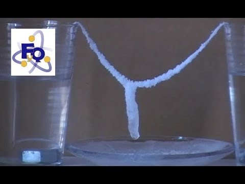 Una estalactita en siete días.