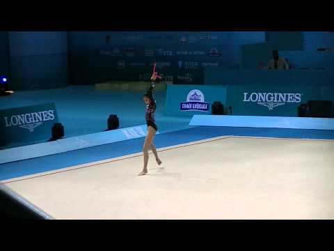 Hayakawa Sakura (JPN)  clubs  World Championships RG 2013 Qual