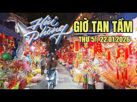 Tam Bac Afternoon Market - Old Quarter - Quang Trung - Hoang Van Thu (January 22, 2026)