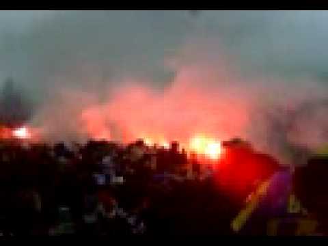 Kibice Arki na meczu Warty