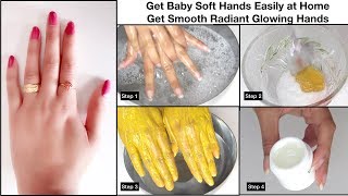 How to Get Baby Soft Hands Easily at Home | Get rid of suntan &amp; Dark Hands | Mamtha Nair