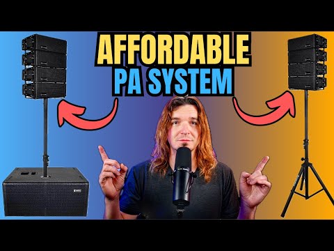 AFFORDABLE PA SYSTEM Deal for Bands/DJs on a BUDGET - ProReck PR-212T
