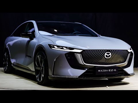 2025 MAZDA EZ-6 revealed - First Look! Exterior and Interior | Auto China 2024