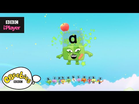 アルファブロックで「a」の文字を学ぼう｜シービービーズ (Learn letter "a" with the Alphablocks Magic Words | CBeebies)