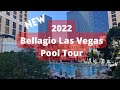 NEW Bellagio Las Vegas Pool Tour - 2022