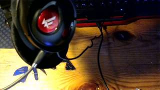 Creative Fatal1ty Pro Series HS-800 Gaming Headset Review - Deutsch + Mikrofontest