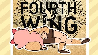 the book i (almost) didn't finish - Fourth Wing by Rebecca Yarros | Summary &amp; Review