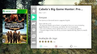 15 Minutos Jogando: Cabela's Big Game Hunter: Pro Hunts (Xbox 360) Full HD - 1080