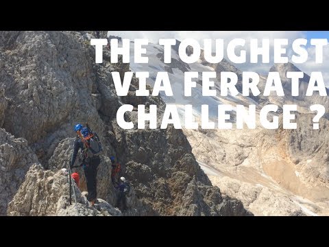 Via Eterna - Brigata Cadore & NW Ridge Punta Penia - The TOUGHEST Via Ferrata  challenge?