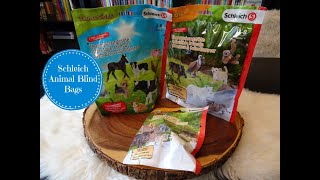Schleich Blind Bags Farm World Series 6 &  Wild Life Series 3 & 4