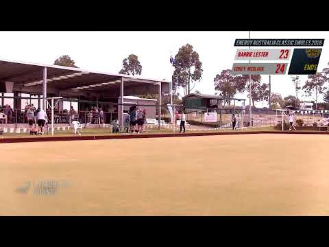 2026 Energy Australia Classic Singles Final 1 - Corey Wedlock v Barrie Lester
