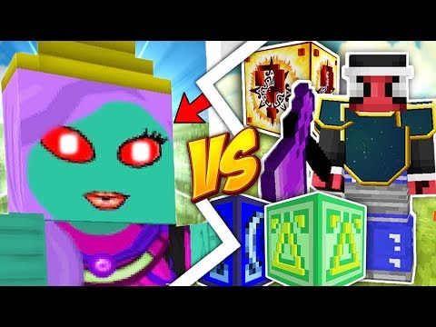 KRALİÇE ZOMBİ VS ŞANS BLOKLARI CHALLENGE - Minecraft